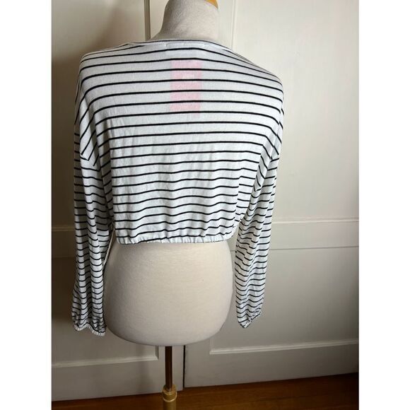 ❤️Audrey 3+1 Kaitlyn striped crop top - Picture 6 of 8
